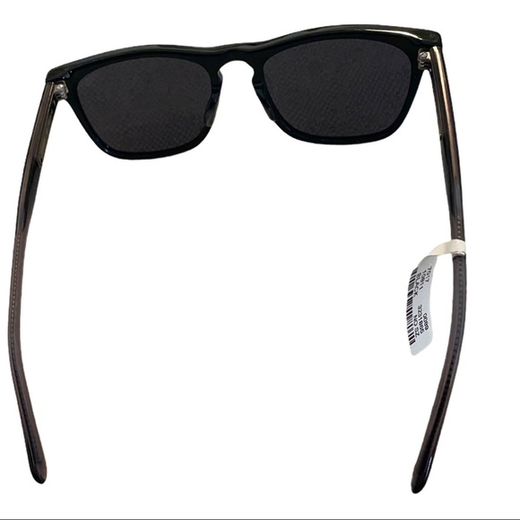 New Bottega Veneta black rectangle sun glasses main image 4